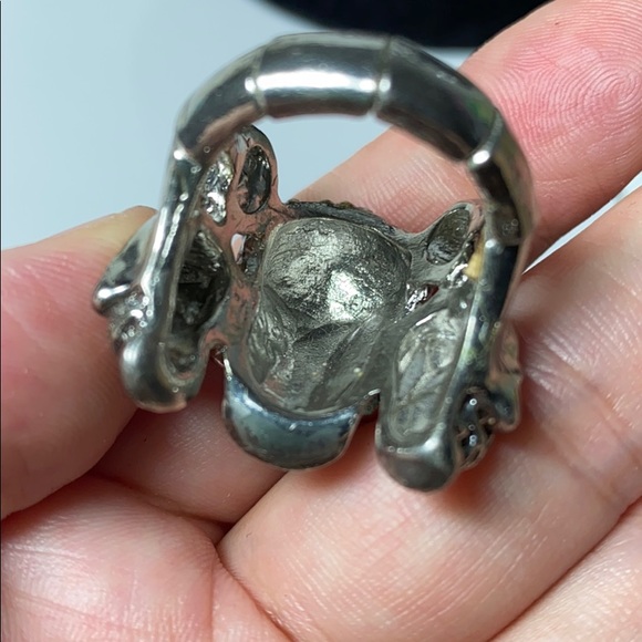 🖤Skull 💕silver ring - Picture 6 of 10